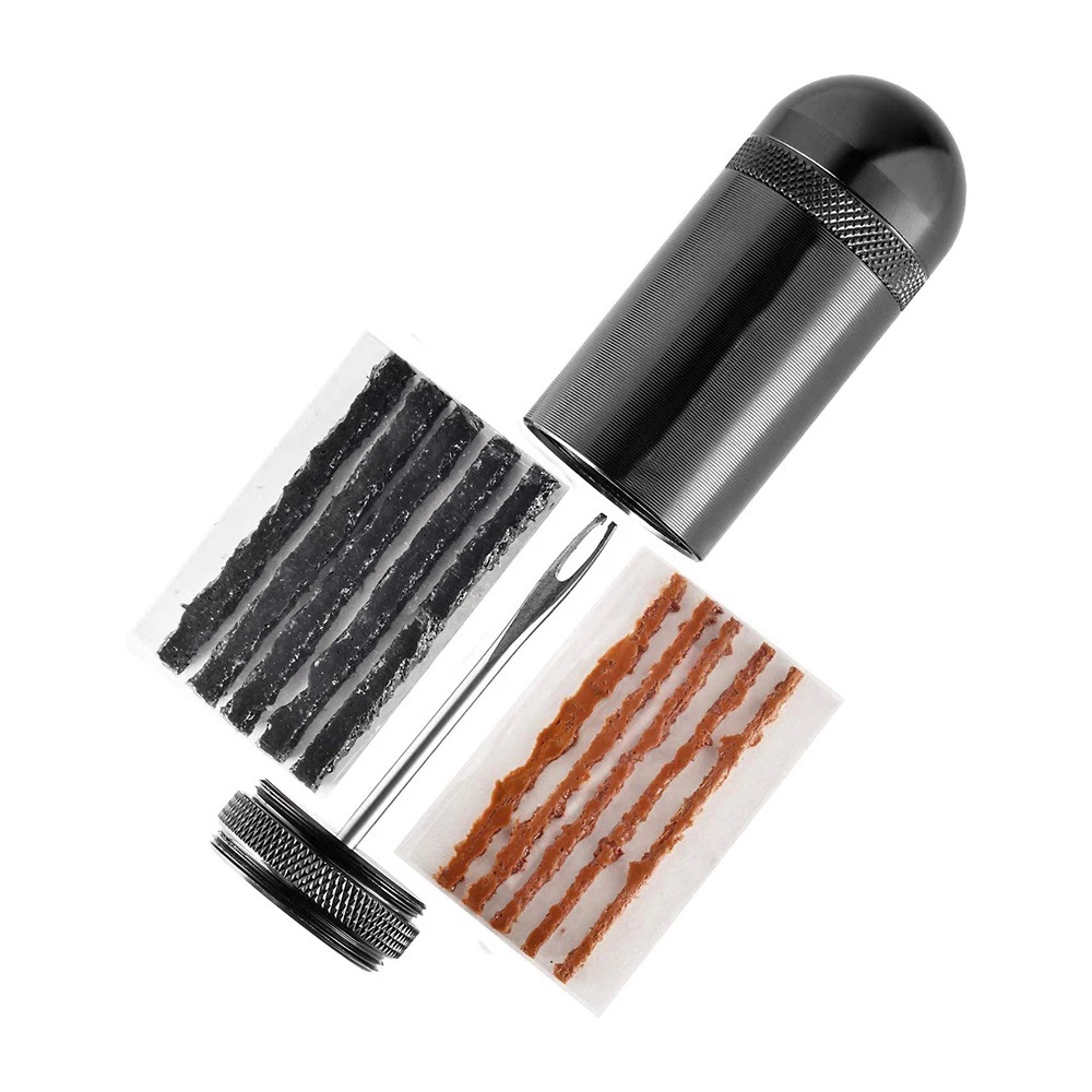 Tubeless Tire Sealant - Fahrrad-Reparaturset für schlauchlose Reifen, tragbare flache