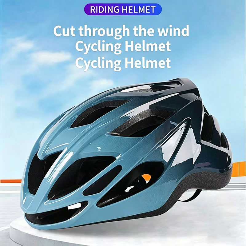 Bicycle Helmet - Mountainbike-Helm, Reithelm, integriert geformter, atmungsaktiver Helm
