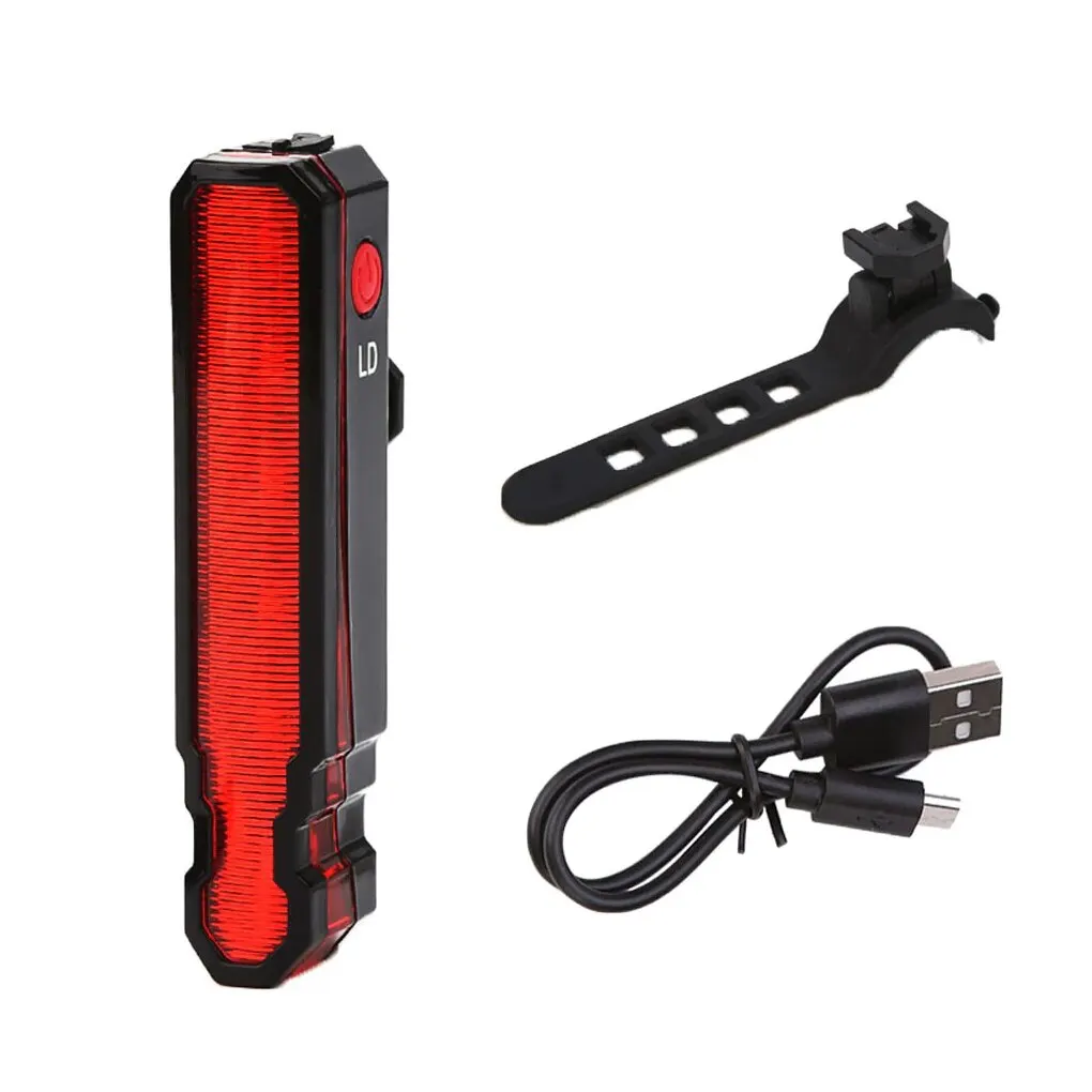 Cycling Visibility Gear - Laser-Spinnenmuster Fahrrad-Rücklicht, Wiederaufladbares LED-Warnlicht, Hochsichtbare Sicherheitsausrüstung