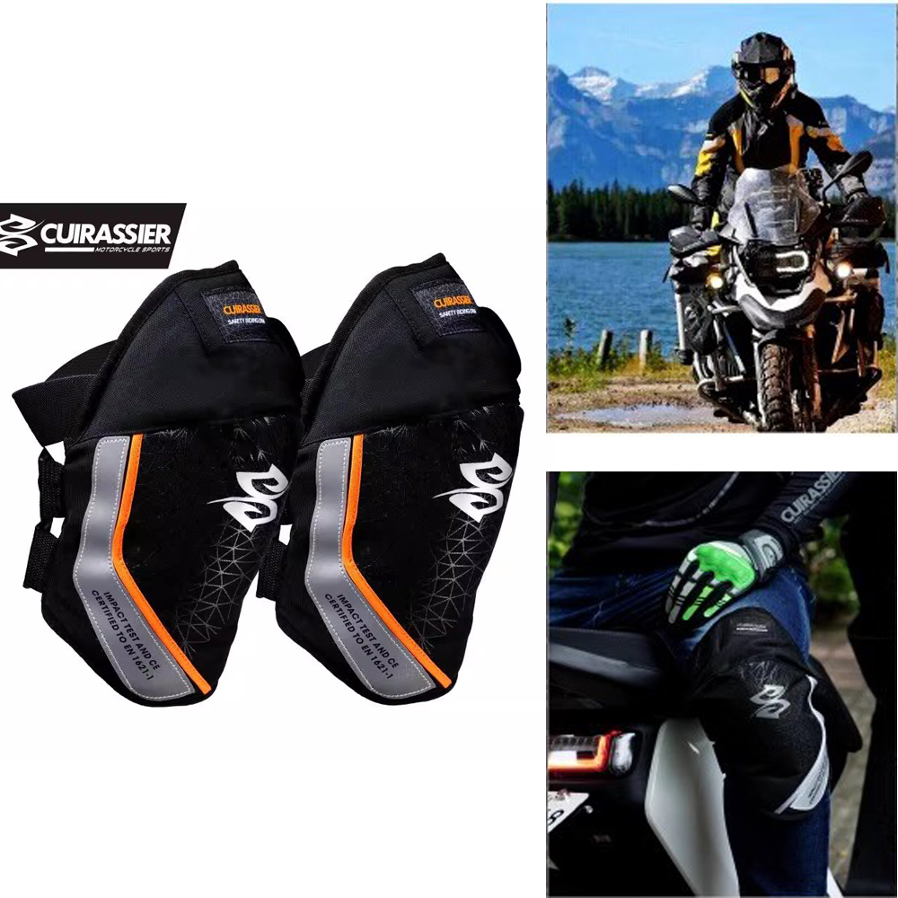 Herren Motorrad Reiten Kniesch – Cycling Gear Black Bewertung und Preis